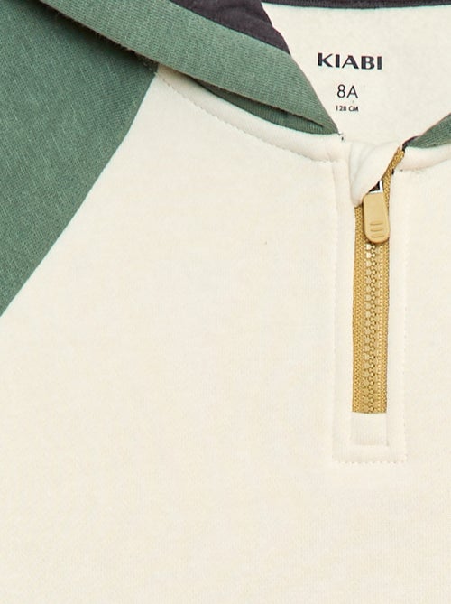 Sudadera con capucha y bolsillo con solapa - So Easy - Kiabi