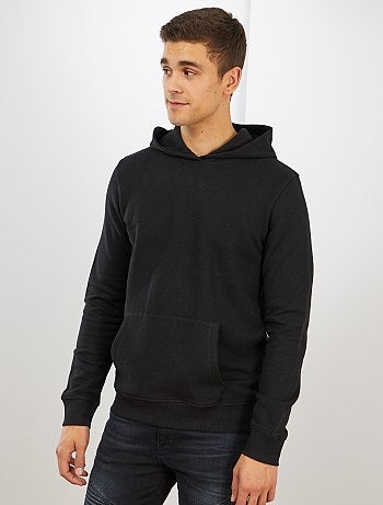 Hombre talla S-XXL - Sudadera con capucha y bolsillos tipo canguro - Kiabi