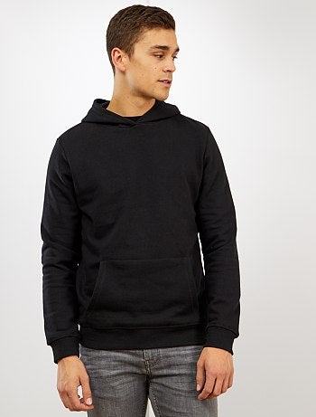 Hombre talla S-XXL - Sudadera con capucha y bolsillos tipo canguro - Kiabi