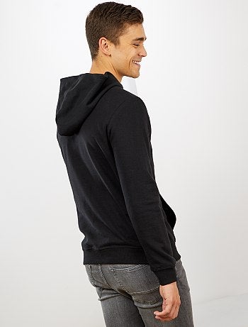 Hombre talla S-XXL - Sudadera con capucha y bolsillos tipo canguro - Kiabi