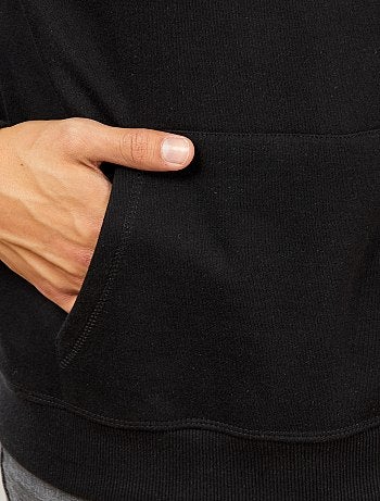 Hombre talla S-XXL - Sudadera con capucha y bolsillos tipo canguro - Kiabi