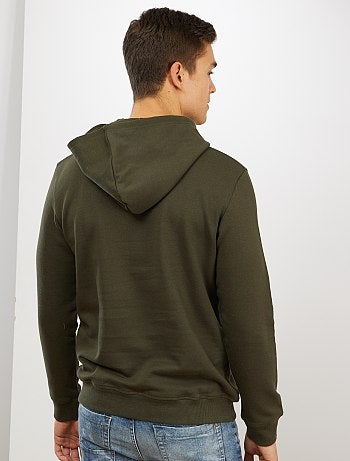Hombre talla S-XXL - Sudadera con capucha y bolsillos tipo canguro - Kiabi