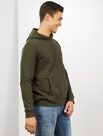 Hombre talla S-XXL - Sudadera con capucha y bolsillos tipo canguro - Kiabi