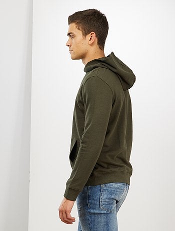 Hombre talla S-XXL - Sudadera con capucha y bolsillos tipo canguro - Kiabi