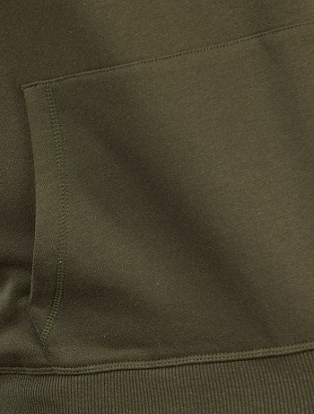 Hombre talla S-XXL - Sudadera con capucha y bolsillos tipo canguro - Kiabi