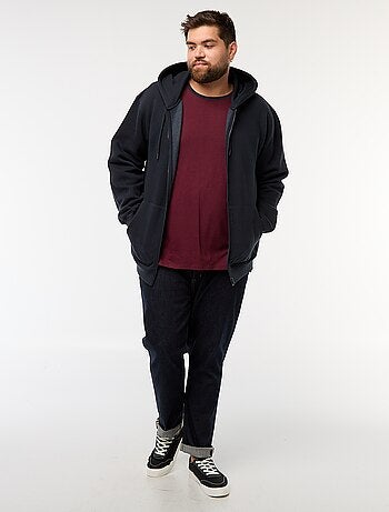 Sudadera con capucha y cremallera