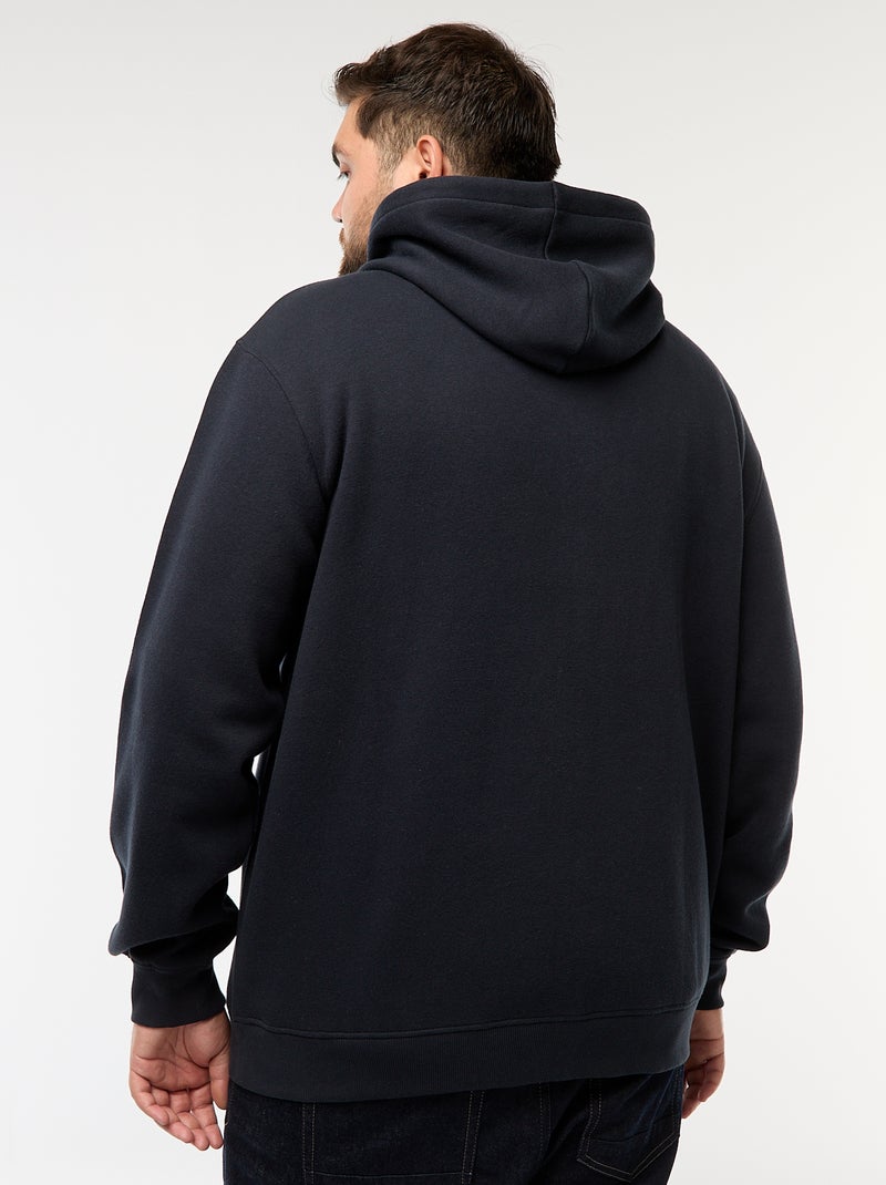 Sudadera con capucha y cremallera Azul - Kiabi
