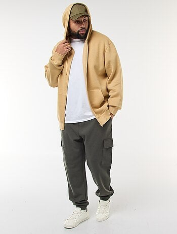 Sudadera con capucha y cremallera