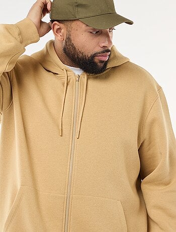 Sudadera con capucha y cremallera