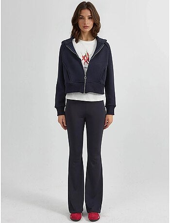 Sudadera con capucha y cremallera de corte relajado hiccup