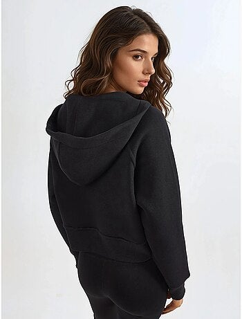 Sudadera con capucha y cremallera de corte relajado hiccup