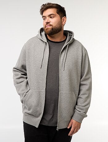 Sudadera con capucha y cremallera