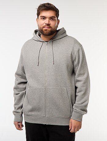Sudadera con capucha y cremallera