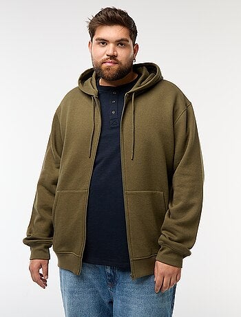 Sudadera con capucha y cremallera
