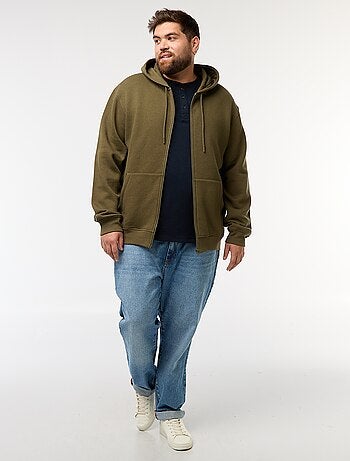 Sudadera con capucha y cremallera