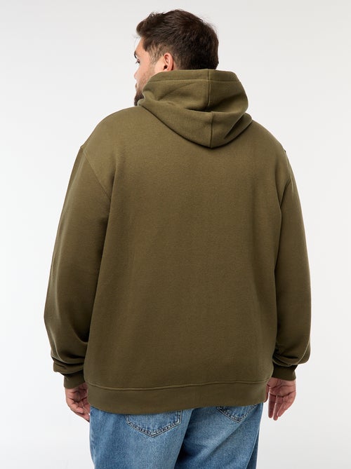 Sudadera con capucha y cremallera - Kiabi