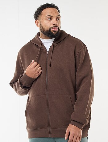 Sudadera con capucha y cremallera