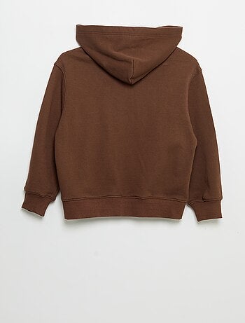 Sudadera con capucha y cremallera
