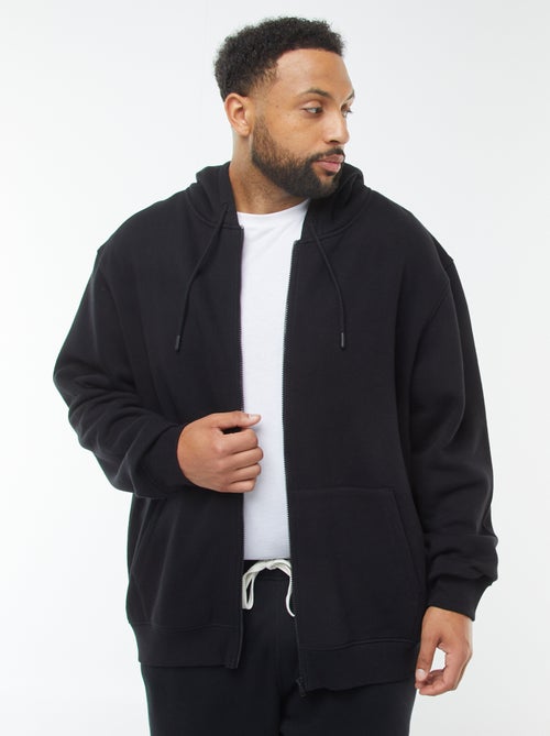 Sudadera con capucha y cremallera - Kiabi