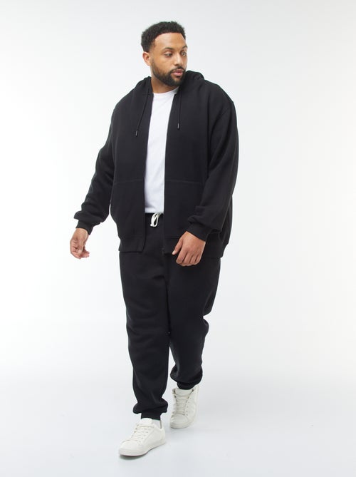 Sudadera con capucha y cremallera - Kiabi