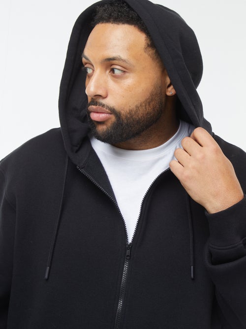 Sudadera con capucha y cremallera - Kiabi