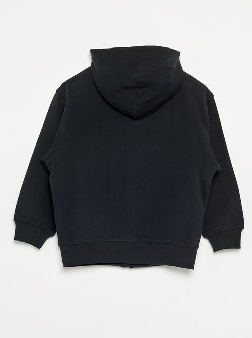 Sudadera con capucha y cremallera - Kiabi