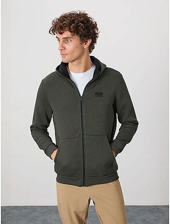 Sudadera con capucha y cremallera para hombre tommy