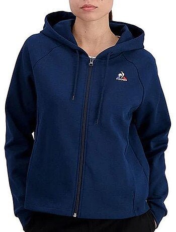 Sudadera con Capucha y Cremallera para Mujer Le Coq Sportif