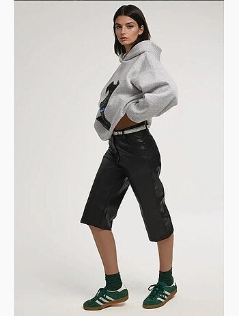 Sudadera con capucha y estampado de gran tamaño hiccup