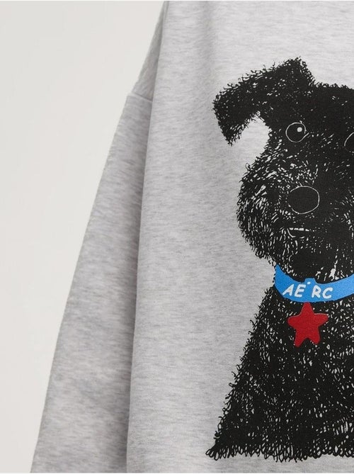 Sudadera con capucha y estampado de gran tamaño hiccup - Kiabi Sudadera con capucha y estampado de gran tamaño hiccup - Kiabi