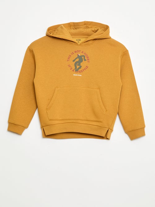 Sudadera con capucha y estampado de skate - Kiabi