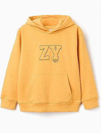 Sudadera con capucha y estampado delantero