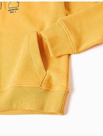 Sudadera con capucha y estampado delantero