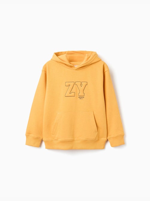 Sudadera con capucha y estampado delantero - Kiabi