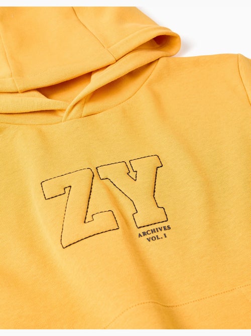 Sudadera con capucha y estampado delantero - Kiabi