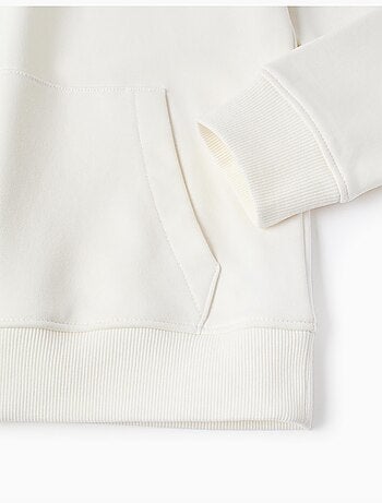 Sudadera con capucha y estampado delantero