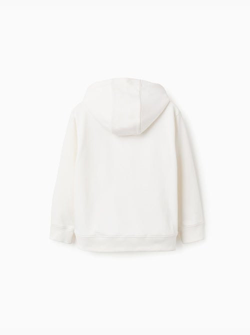 Sudadera con capucha y estampado delantero - Kiabi