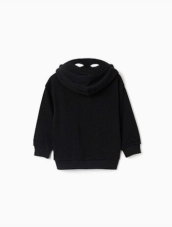 Sudadera con capucha y estampado que brilla en la oscuridad