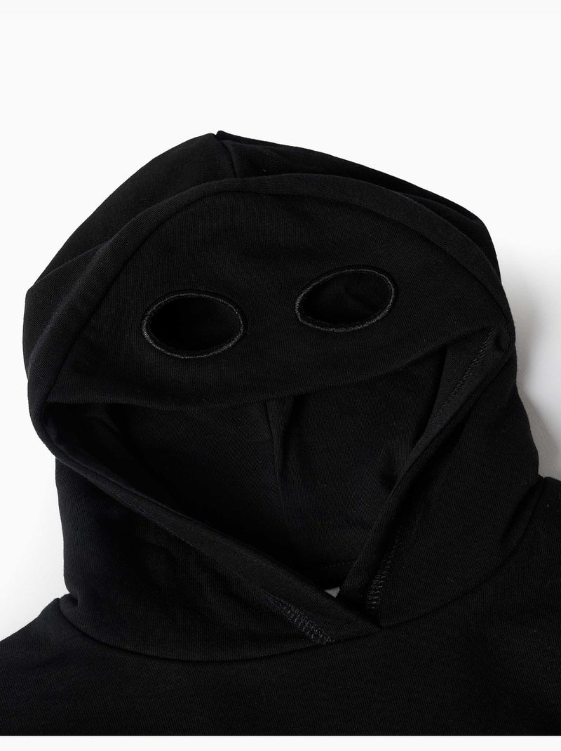 Sudadera con capucha y estampado que brilla en la oscuridad Negro Negro - Kiabi