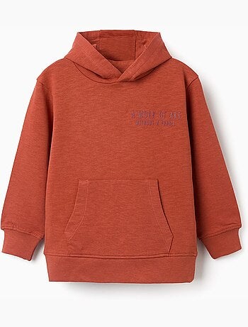 Sudadera con capucha y estampados Work of Art