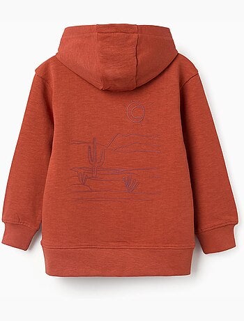 Sudadera con capucha y estampados Work of Art