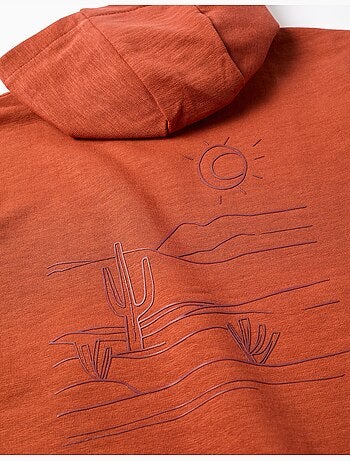 Sudadera con capucha y estampados Work of Art