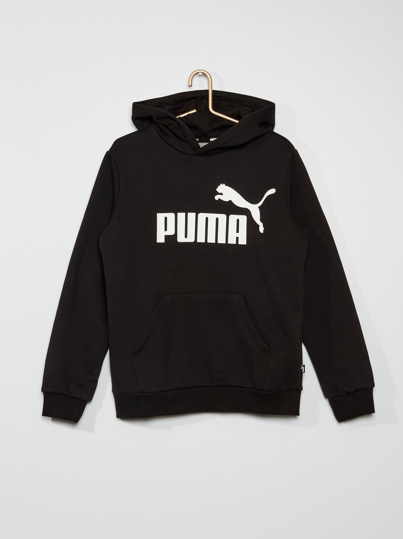 Sudadera con capucha y logo 'Puma' NEGRO - Kiabi