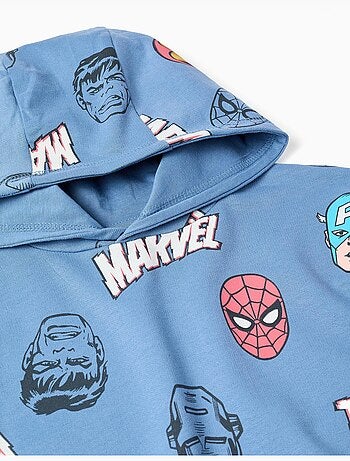 Sudadera con capucha y motivo de superhéroes Marvel