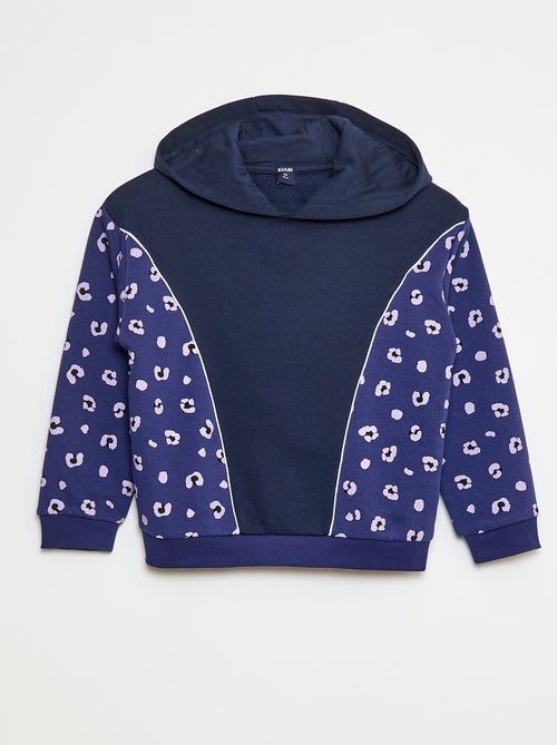 Sudadera con capucha y motivos - Kiabi