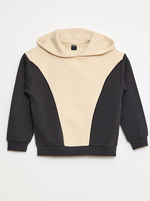 Sudadera con capucha y motivos - Kiabi