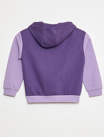 Sudadera con capucha y motivos