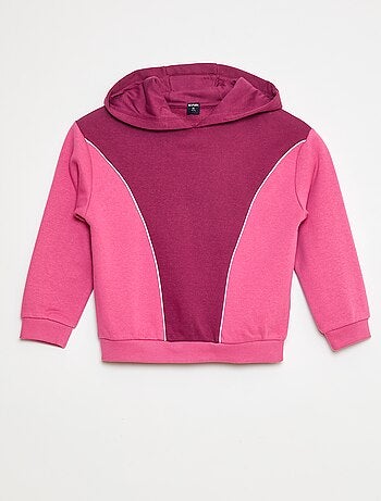 Sudadera con capucha y motivos