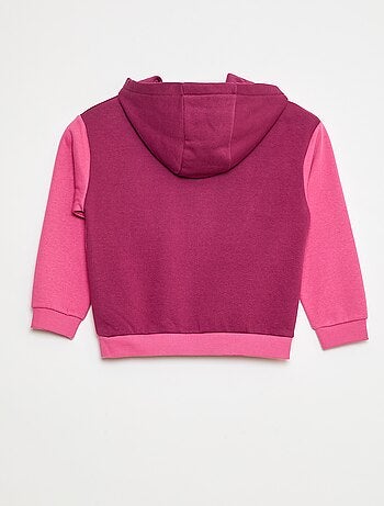 Sudadera con capucha y motivos
