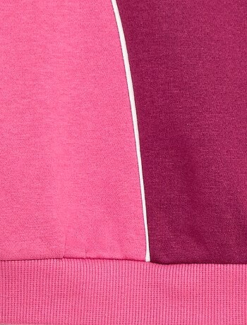 Sudadera con capucha y motivos
